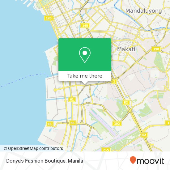 Donya's Fashion Boutique map