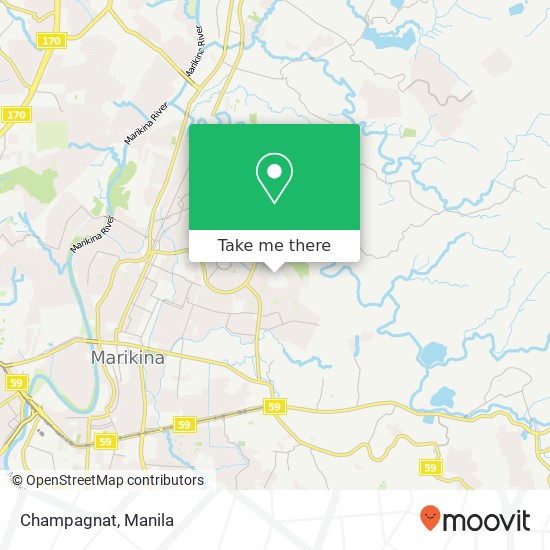 Champagnat map