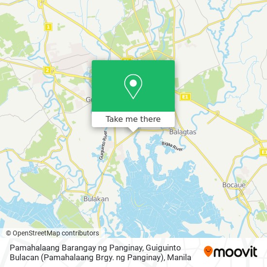 Pamahalaang Barangay ng Panginay, Guiguinto Bulacan (Pamahalaang Brgy. ng Panginay) map