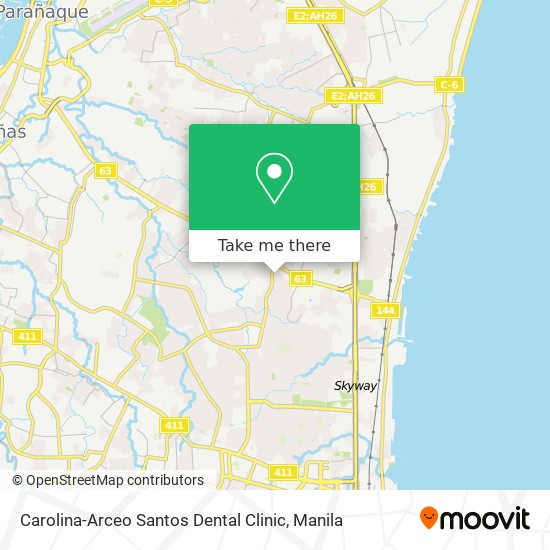 Carolina-Arceo Santos Dental Clinic map