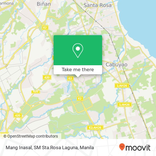 Mang Inasal, SM Sta.Rosa Laguna map