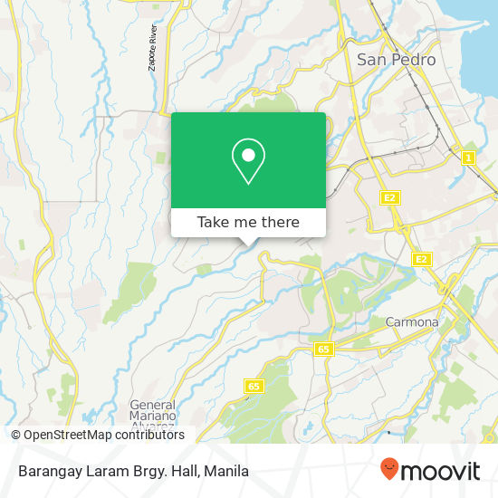 Barangay Laram Brgy. Hall map
