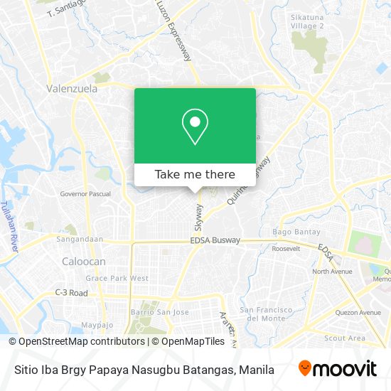 Sitio Iba Brgy Papaya Nasugbu Batangas map