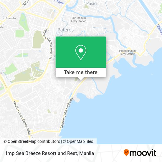 Imp Sea Breeze Resort and Rest map