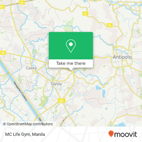 MC Life Gym map