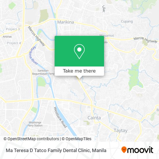 Ma Teresa D Tatco Family Dental Clinic map