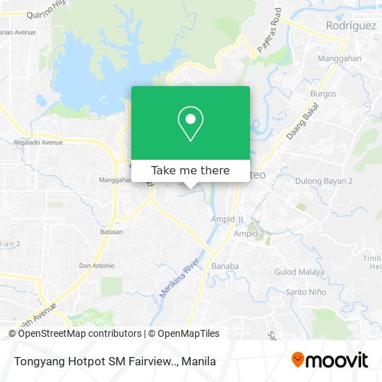 Tongyang Hotpot SM Fairview.. map
