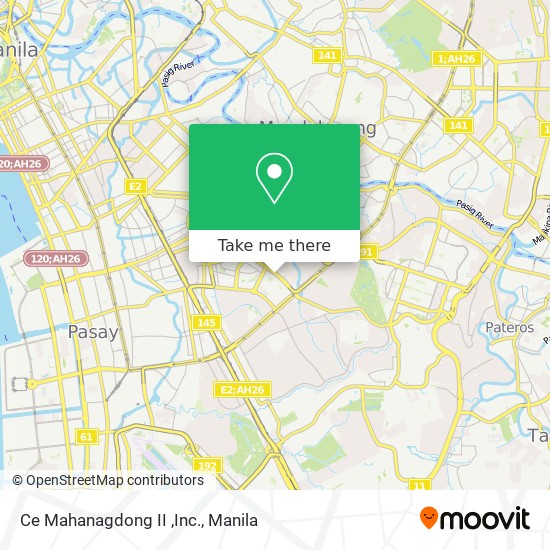 Ce Mahanagdong II ,Inc. map