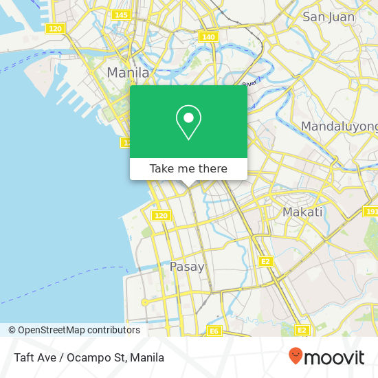 Taft Ave / Ocampo St map