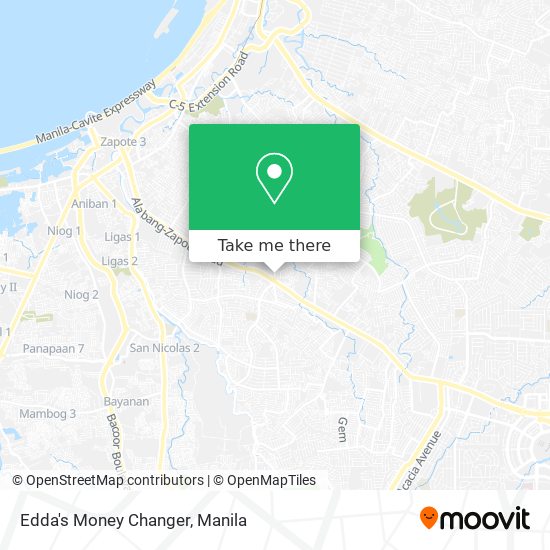 Edda's Money Changer map