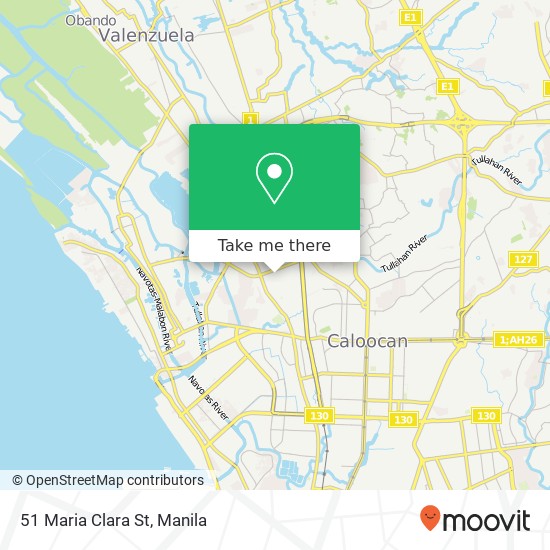 51 Maria Clara St map