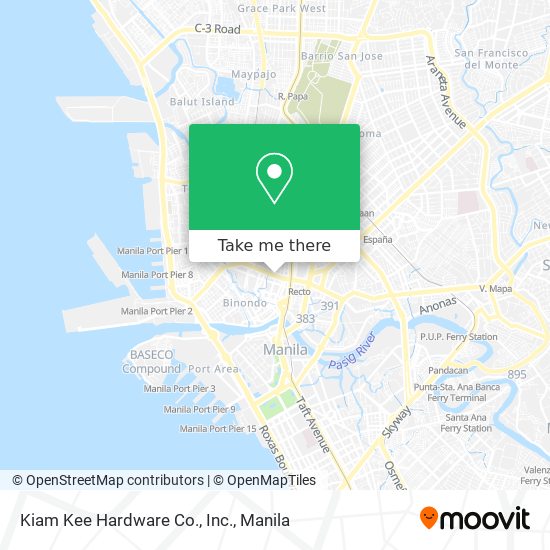 Kiam Kee Hardware Co., Inc. map