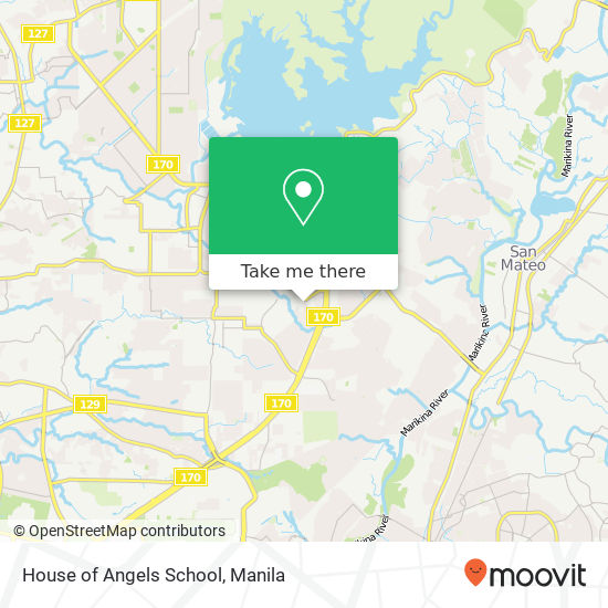 House of Angels School map
