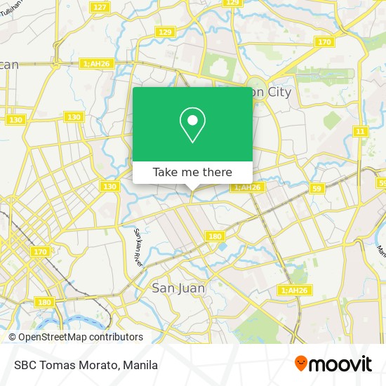 SBC Tomas Morato map