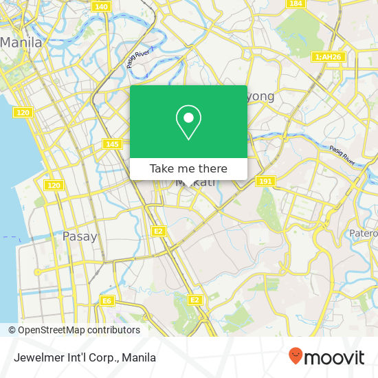 Jewelmer Int'l Corp. map