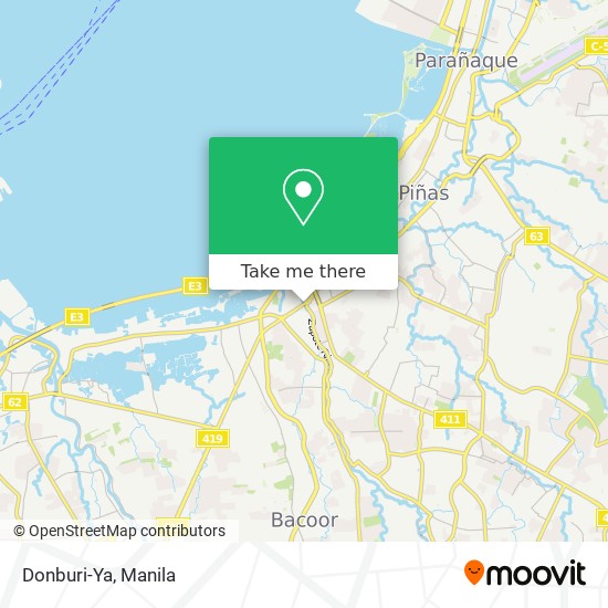 Donburi-Ya map