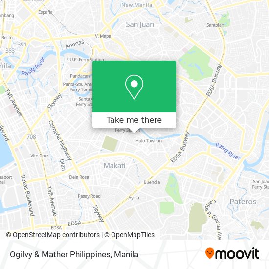 Ogilvy & Mather Philippines map
