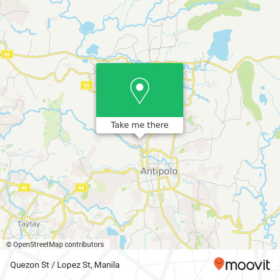 Quezon St / Lopez St map