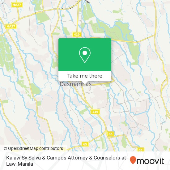 Kalaw Sy Selva & Campos Attorney & Counselors at Law map