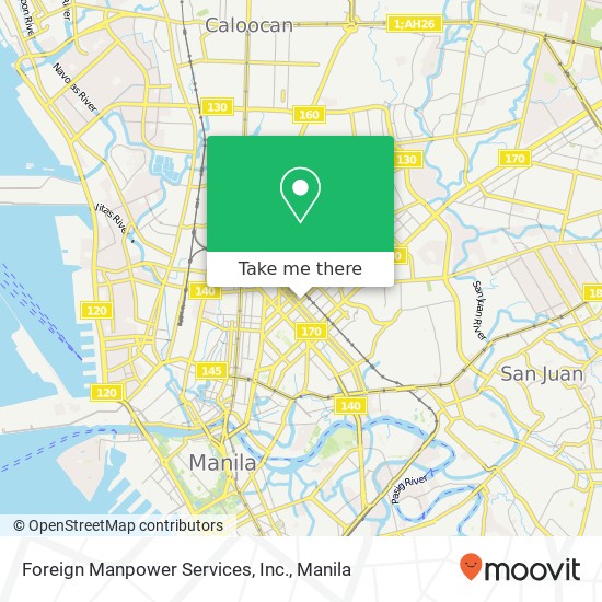 Foreign Manpower Services, Inc. map