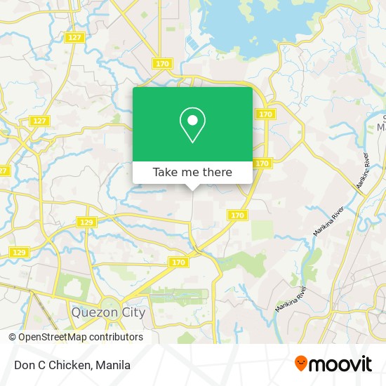 Don C Chicken map