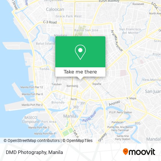 DMD Photography map