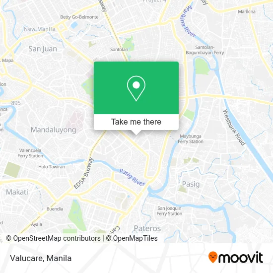 Valucare map
