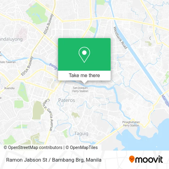 Ramon Jabson St / Bambang Brg map