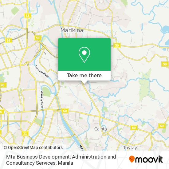 Mta Business Development, Administration and Consultancy Services map