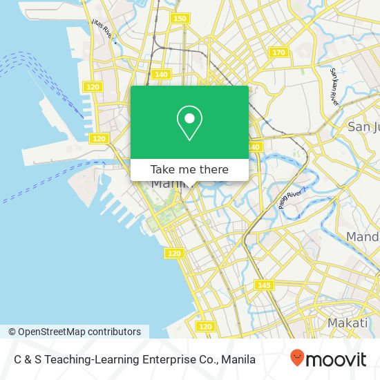C & S Teaching-Learning Enterprise Co. map
