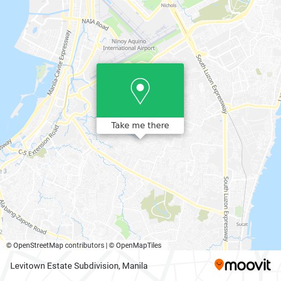 Levitown Estate Subdivision map