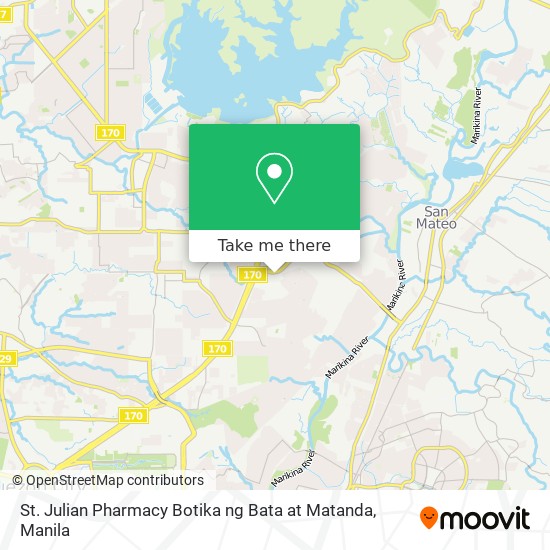 St. Julian Pharmacy Botika ng Bata at Matanda map