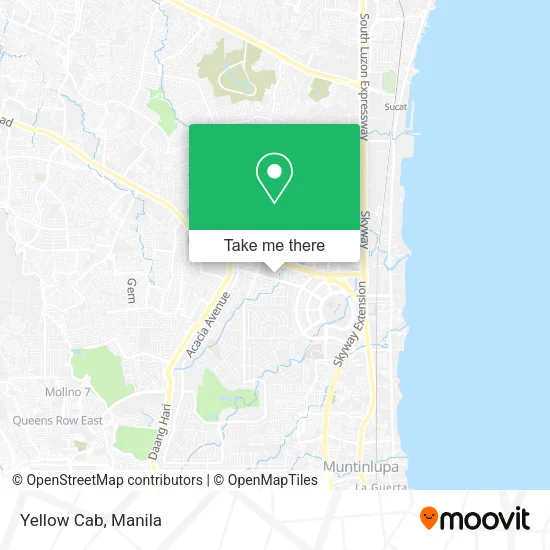 Yellow Cab map