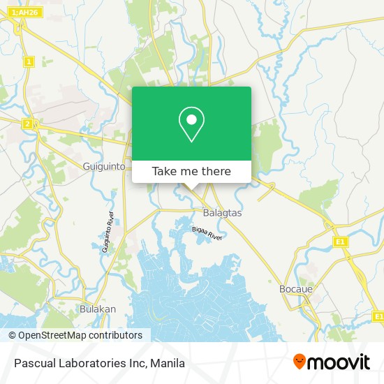 Pascual Laboratories Inc map