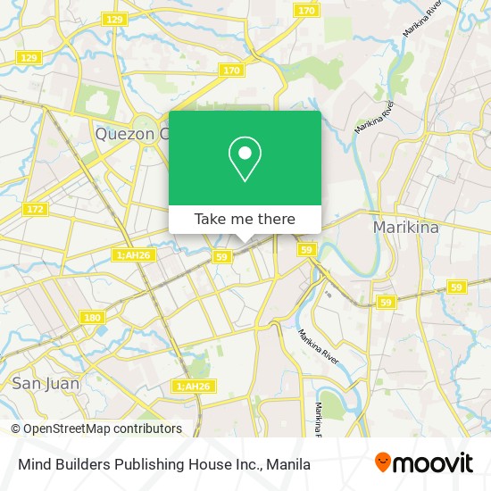 Mind Builders Publishing House Inc. map