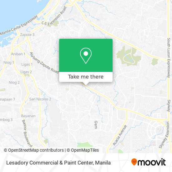 Lesadory Commercial & Paint Center map