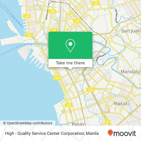 High - Quality Service Center Corporation map