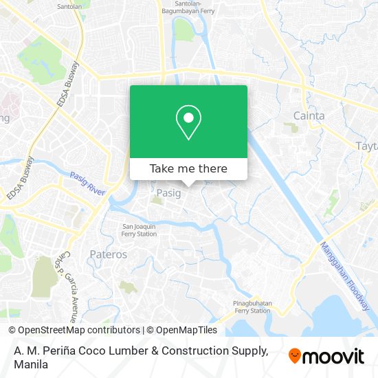 A. M. Periña Coco Lumber & Construction Supply map