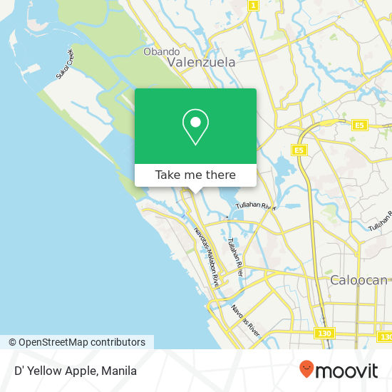 D' Yellow Apple map