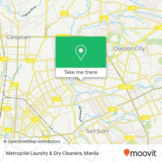 Metropole Laundry & Dry-Cleaners map