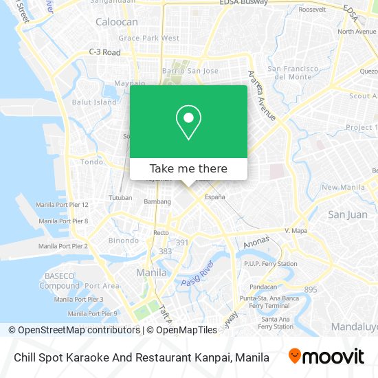 Chill Spot Karaoke And Restaurant Kanpai map