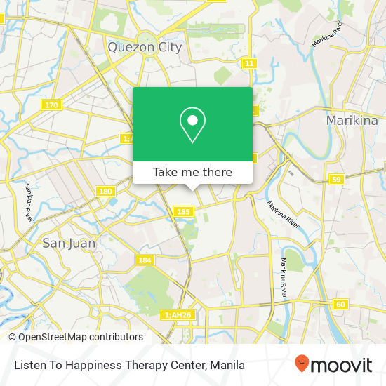 Listen To Happiness Therapy Center map