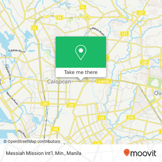 Messiah Mission Int'l. Min. map