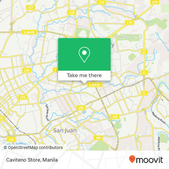 Caviteno Store map