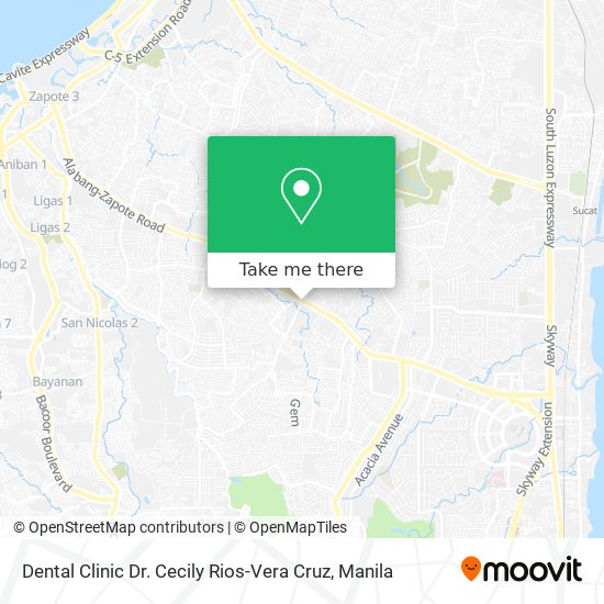 Dental Clinic Dr. Cecily Rios-Vera Cruz map