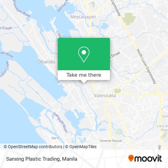Sanxing Plastic Trading map