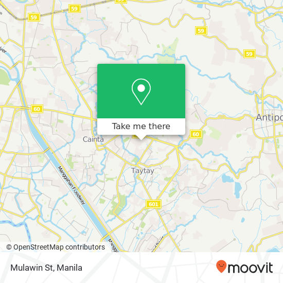 Mulawin St map