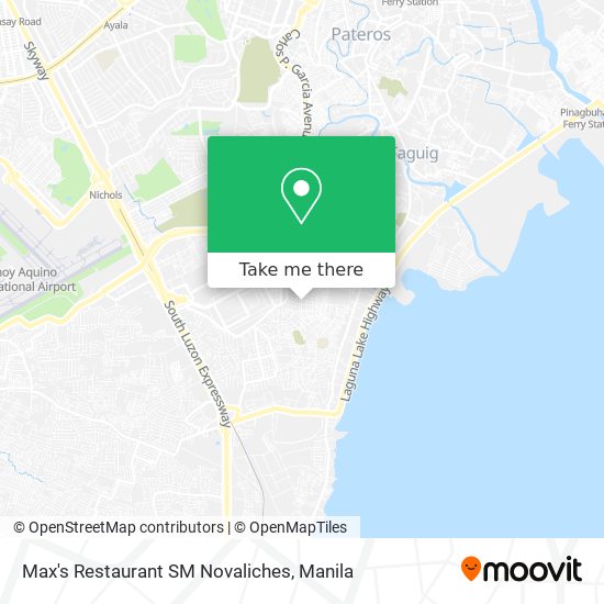 Max's Restaurant SM Novaliches map