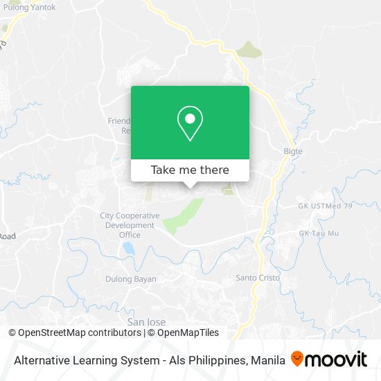 Alternative Learning System - Als Philippines map