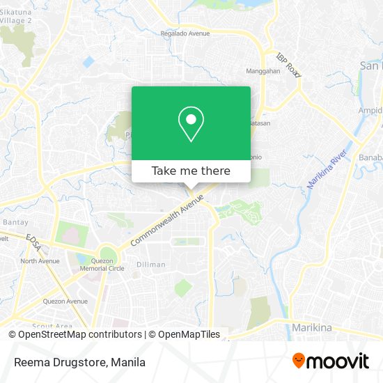 Reema Drugstore map